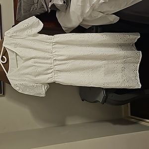 Size 4 White dress SHEIN